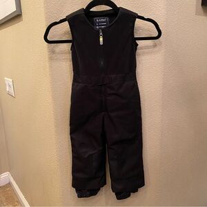 KILLTEC Kids Black Waterproof Windproof Snow Ski Bib Pants Size 1/2-Unisex